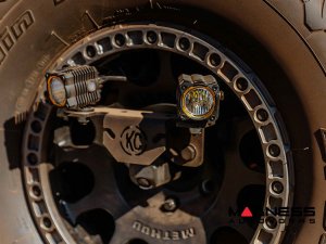 Ford Bronco Light Upgrade - Spare Tire Carrier Pod Mount - M12x1.5 Lug Nuts